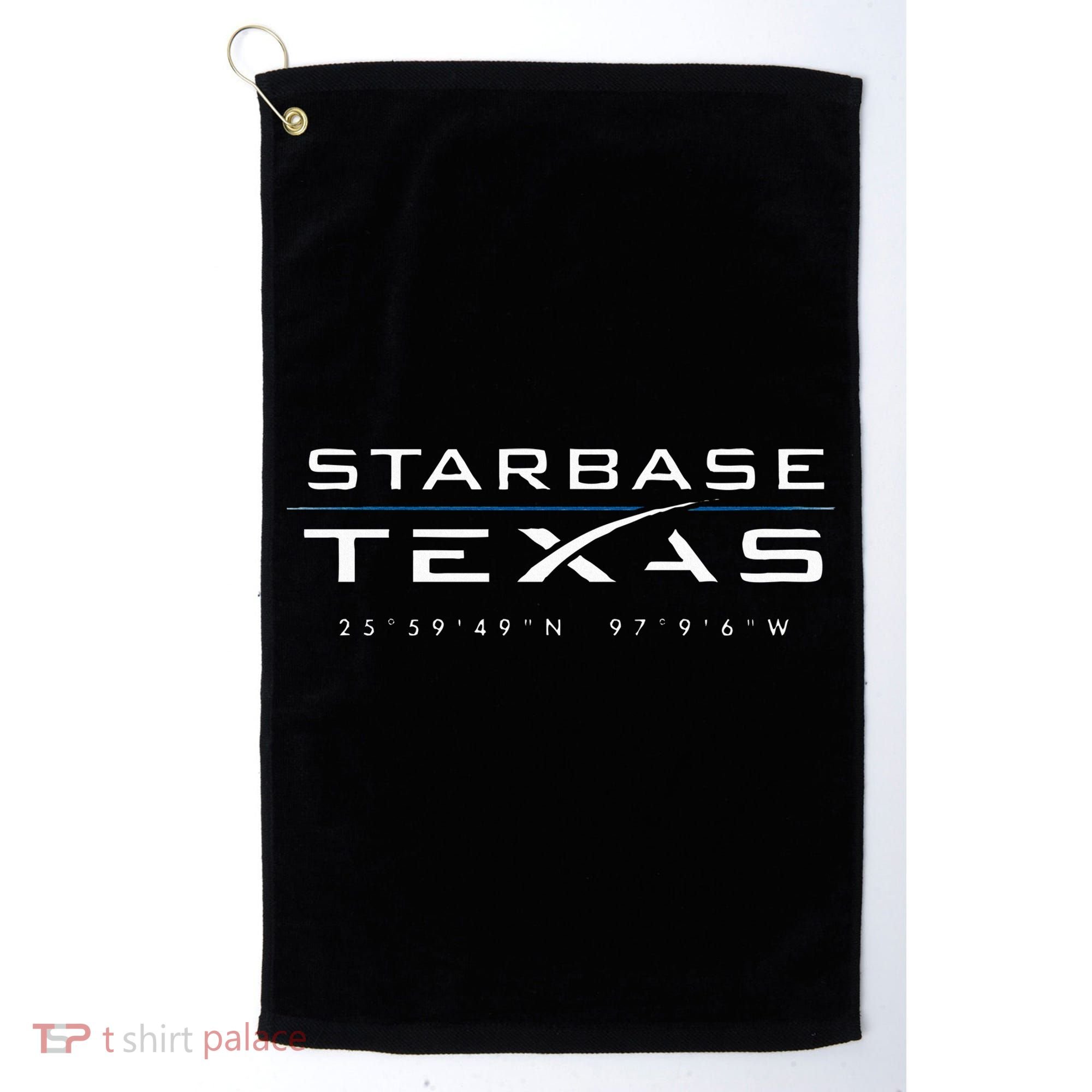 Starbase Texas Boca Chica Golf Towel