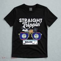Straight Trippin Belize Vacation Travel Trip Matching T-Shirt thumb 5