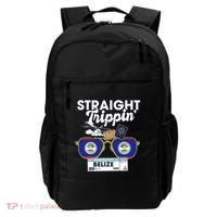 Straight Trippin Belize Vacation Travel Trip Matching Backpack thumb 0