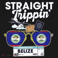 Straight Trippin Belize Vacation Travel Trip Matching Women's Hoodie thumb 2