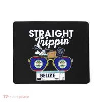 Straight Trippin Belize Vacation Travel Trip Matching Mousepad thumb 0
