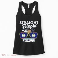 Straight Trippin Belize Vacation Travel Trip Matching Women's Tank Top thumb 0