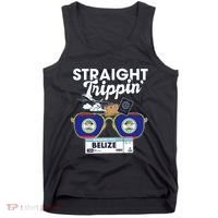 Straight Trippin Belize Vacation Travel Trip Matching Tank Top thumb 0