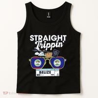 Straight Trippin Belize Vacation Travel Trip Matching Tank Top thumb 2