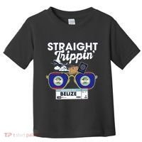 Straight Trippin Belize Vacation Travel Trip Matching Toddler T-Shirt thumb 0