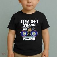Straight Trippin Belize Vacation Travel Trip Matching Toddler T-Shirt thumb 2