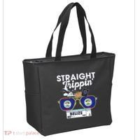 Straight Trippin Belize Vacation Travel Trip Matching Tote Bag thumb 2