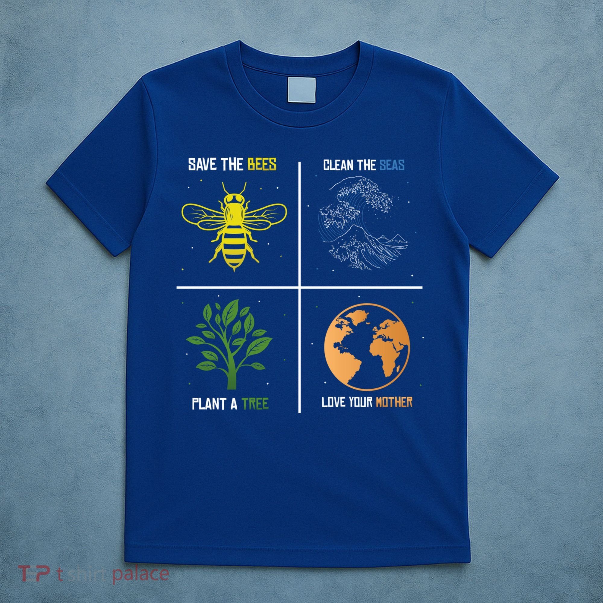 Save The Bees Plant More Trees Earth Day Gift T-Shirt
