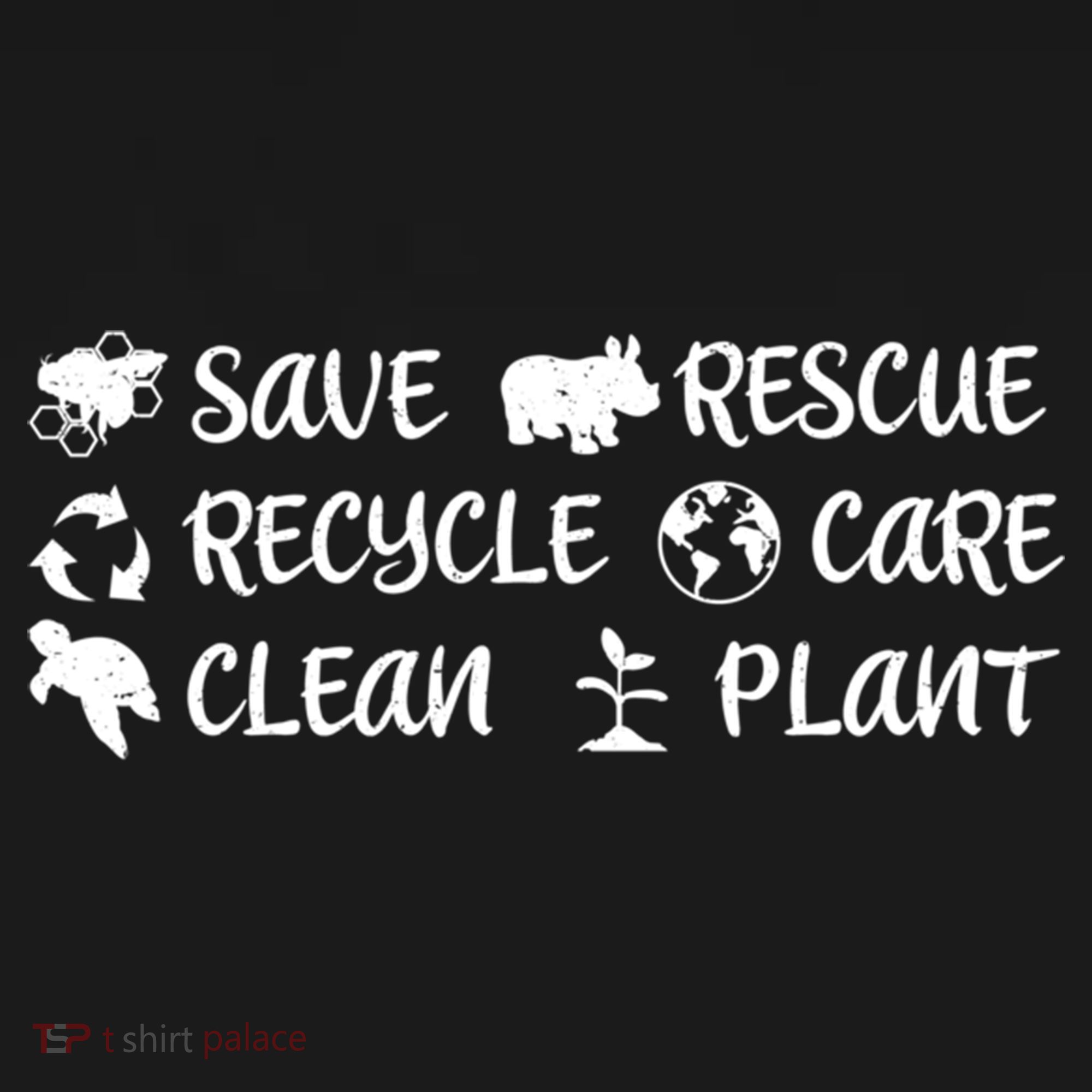 Save The Bees Rescue Rhino Recycle Care Clean The Earth Seas Great Gift Women's Hoodie