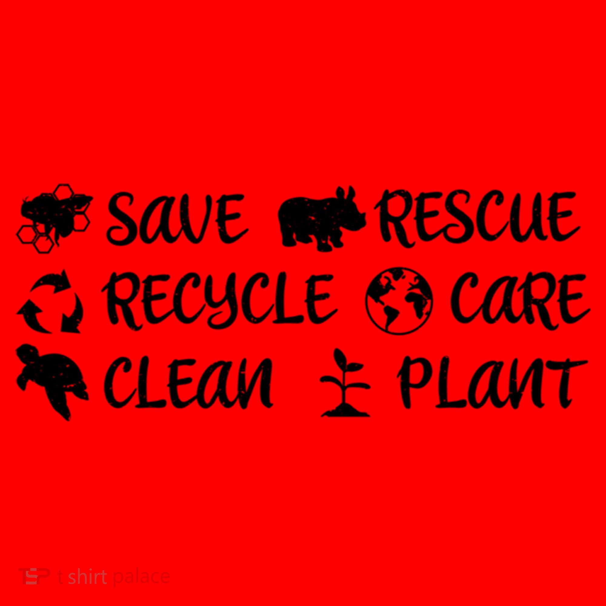 Save The Bees Rescue Rhino Recycle Care Clean The Earth Seas Great Gift Santa Hat