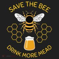 Save The Bees Drink More Mead Funny Craft Beer Brew Tumbler thumb 3
