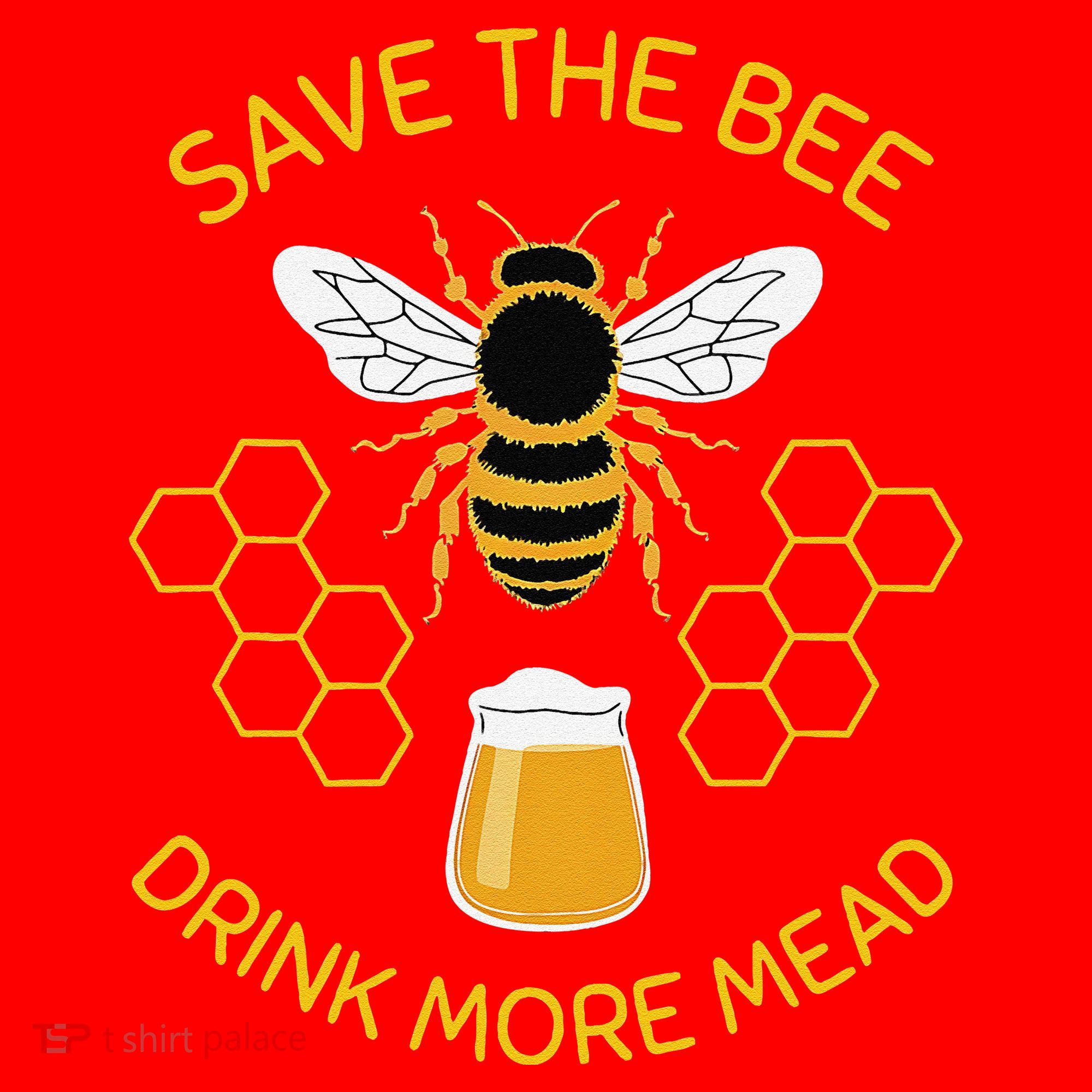 Save The Bees Drink More Mead Funny Craft Beer Brew Santa Hat