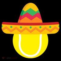 Sombrero Tennis Ball Cinco De Mayo Tennis Player Gift Coffee Mug thumb 5