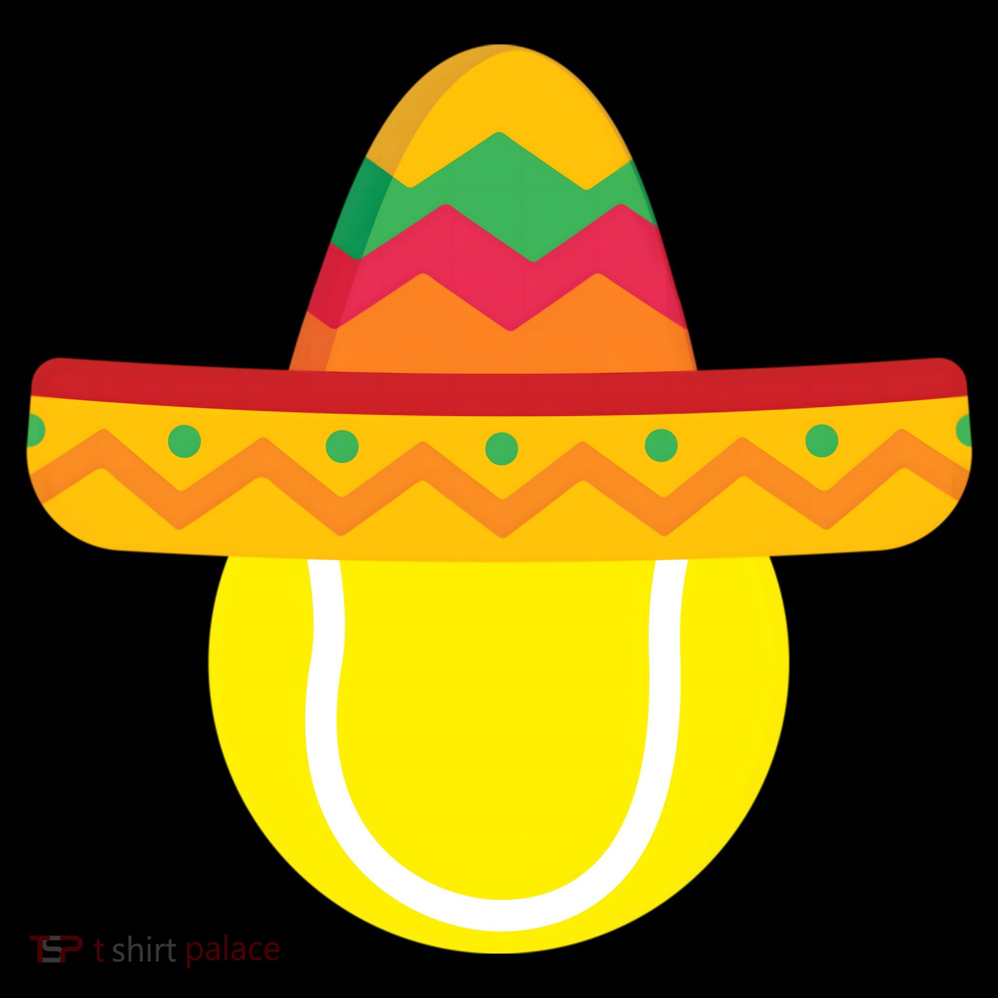 Sombrero Tennis Ball Cinco De Mayo Tennis Player Gift Coffee Mug