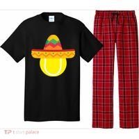 Sombrero Tennis Ball Cinco De Mayo Tennis Player Gift Pajama Set thumb 0