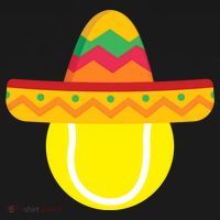Sombrero Tennis Ball Cinco De Mayo Tennis Player Gift Pajama Set thumb 2