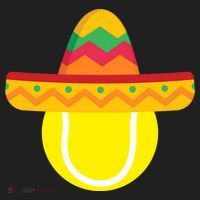 Sombrero Tennis Ball Cinco De Mayo Tennis Player Gift Hat thumb 2