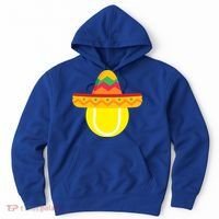 Sombrero Tennis Ball Cinco De Mayo Tennis Player Gift Hoodie thumb 0