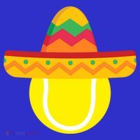 Sombrero Tennis Ball Cinco De Mayo Tennis Player Gift Tumbler thumb 3