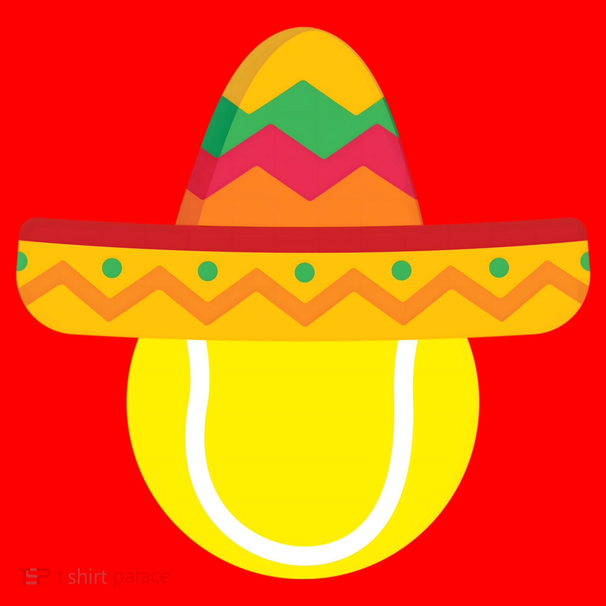 Sombrero Tennis Ball Cinco De Mayo Tennis Player Gift Santa Hat