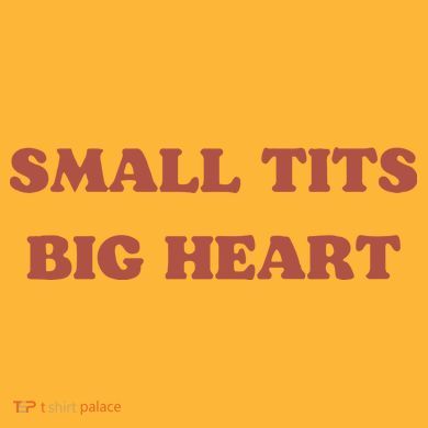 Small Tits Big Heart Pom Pom 12in Knit Beanie