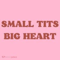 Small Tits Big Heart Coaster thumb 2