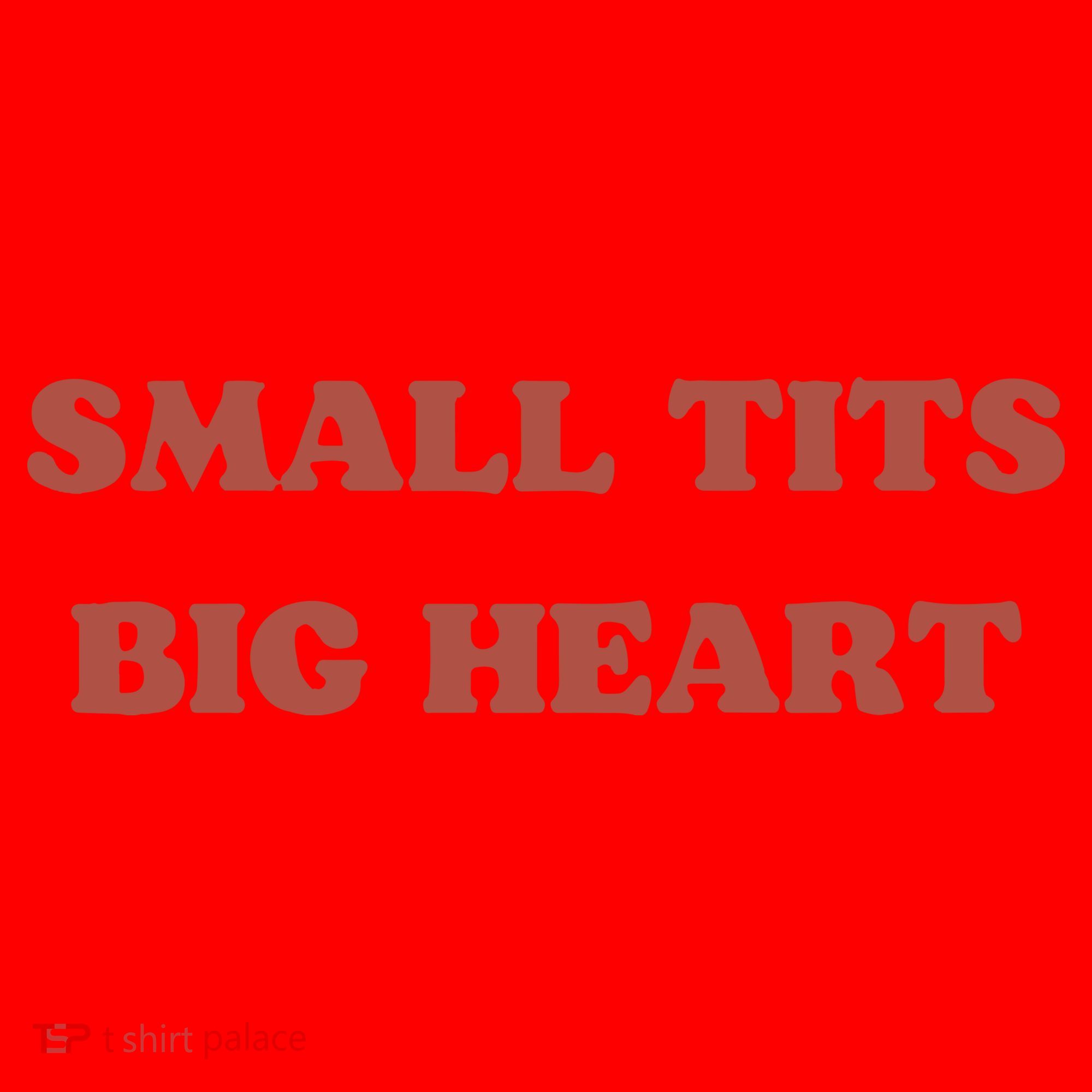 Small Tits Big Heart Santa Hat