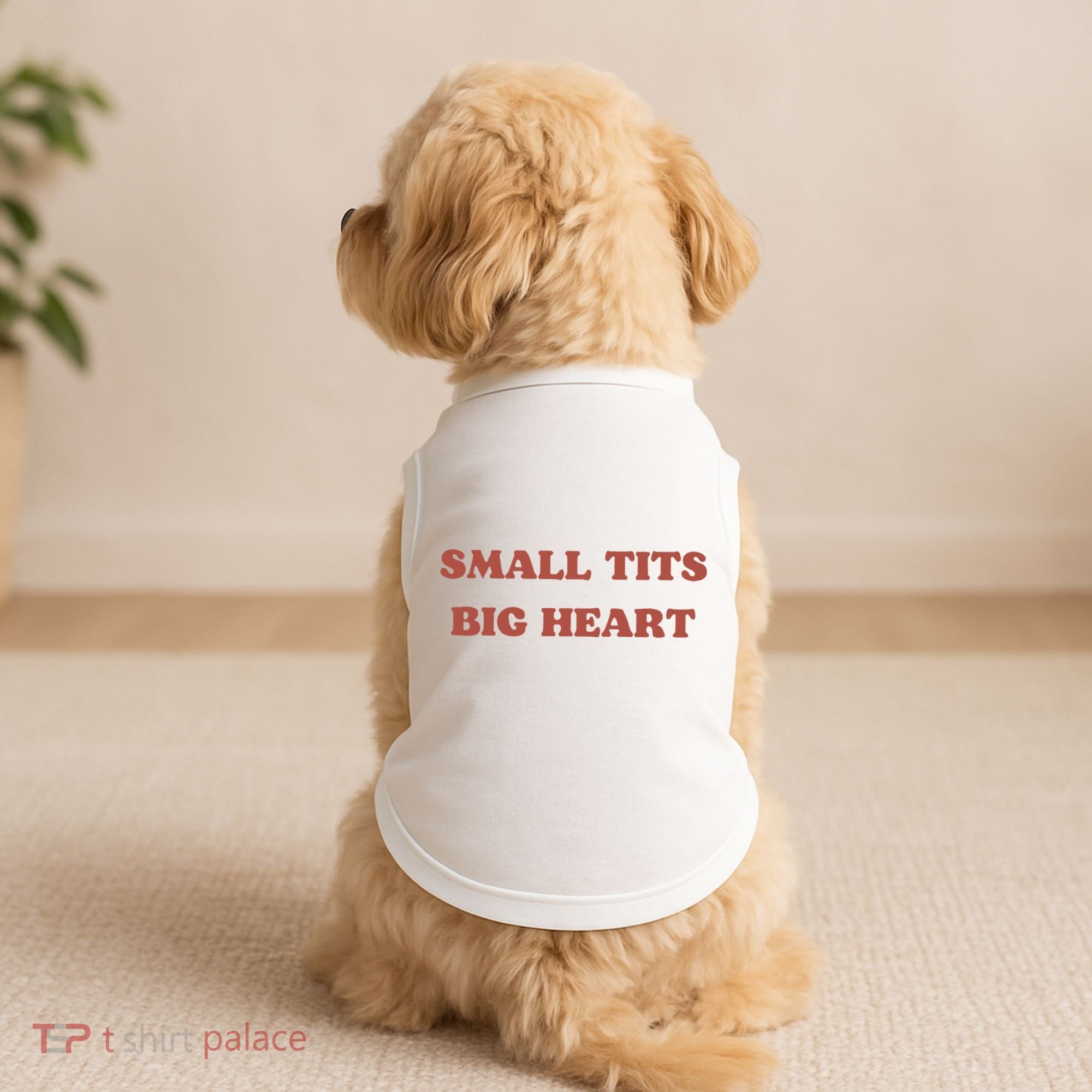 Small Tits Big Heart Doggie Tank