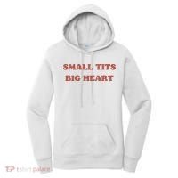 Small Tits Big Heart Women's Hoodie thumb 0