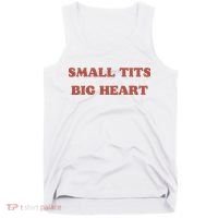 Small Tits Big Heart Tank Top thumb 0