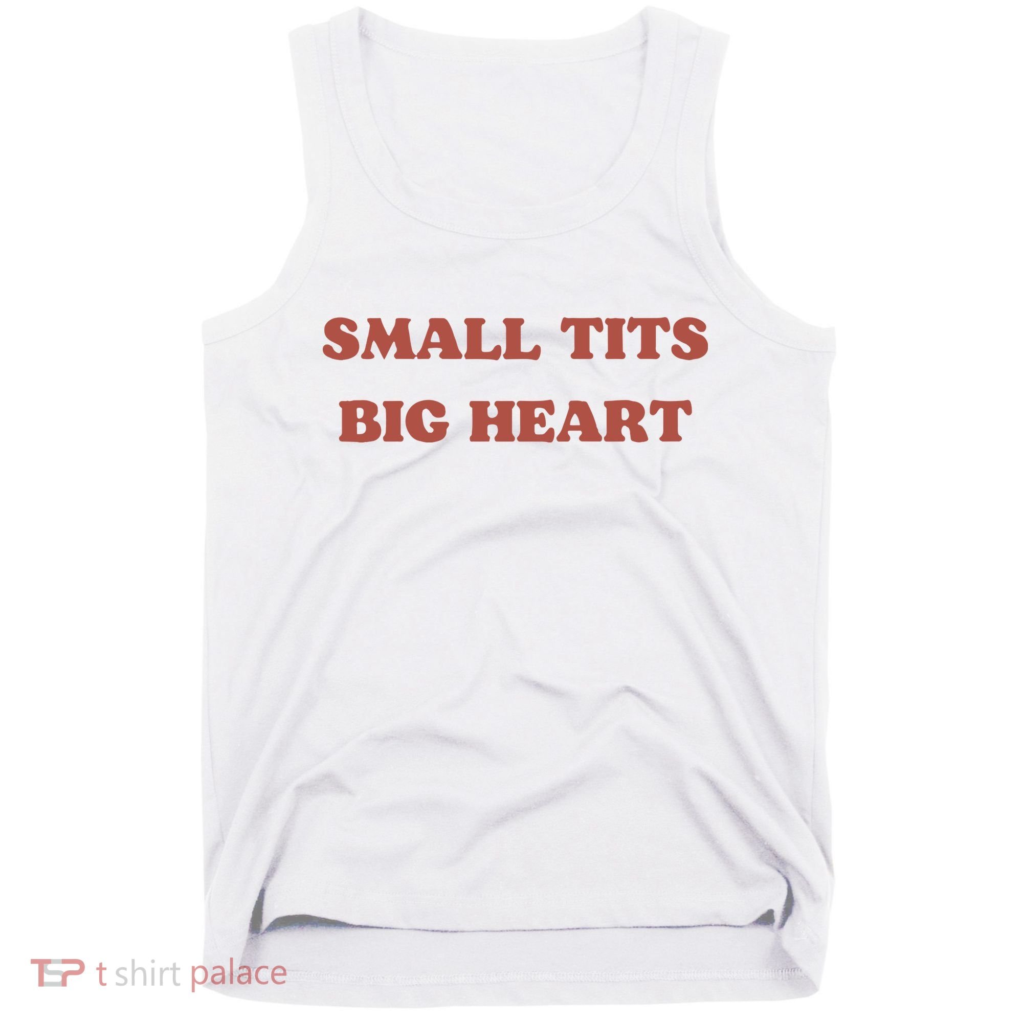 Small Tits Big Heart Tank Top