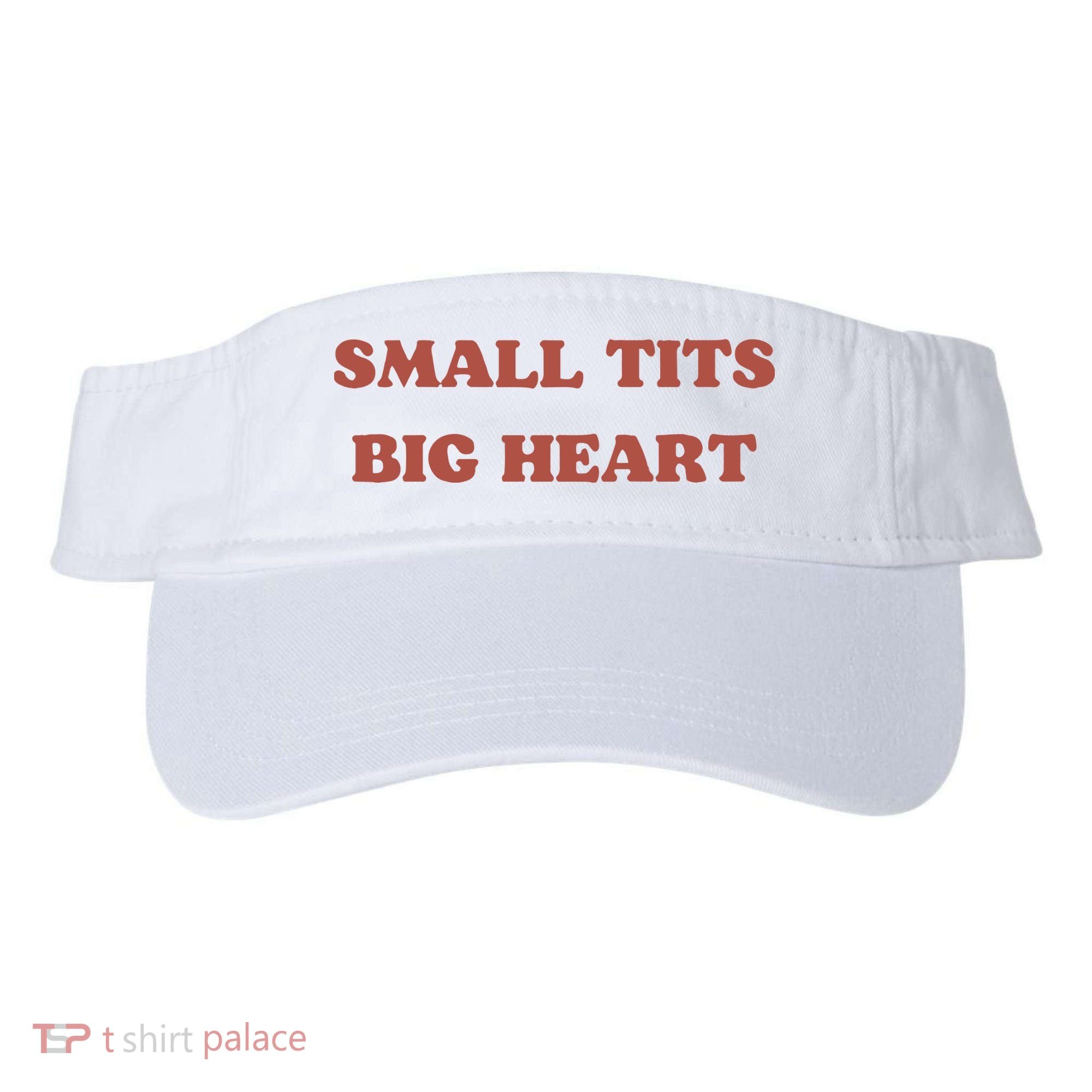 Small Tits Big Heart Visor