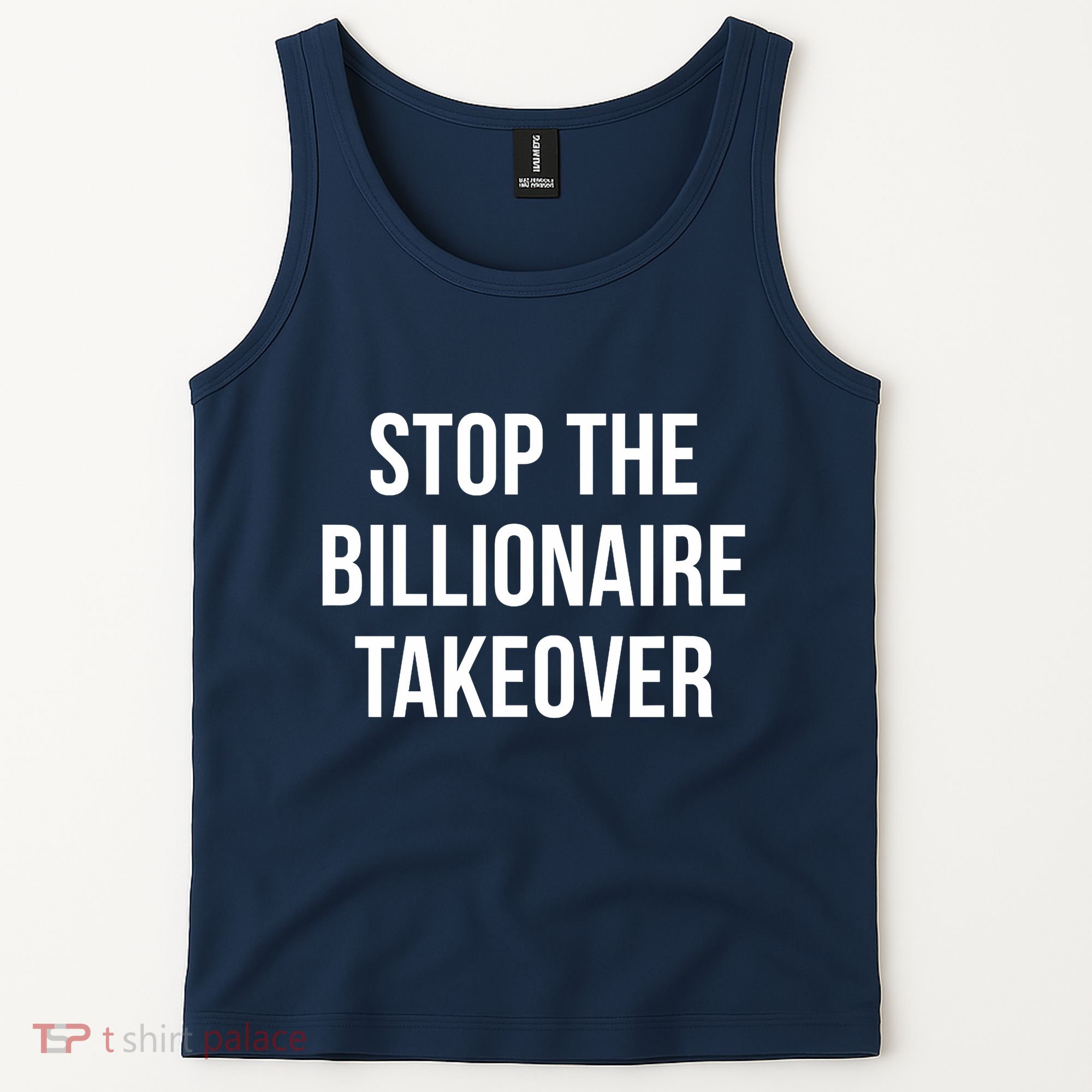 Stop The Billionaire Takeover Tank Top