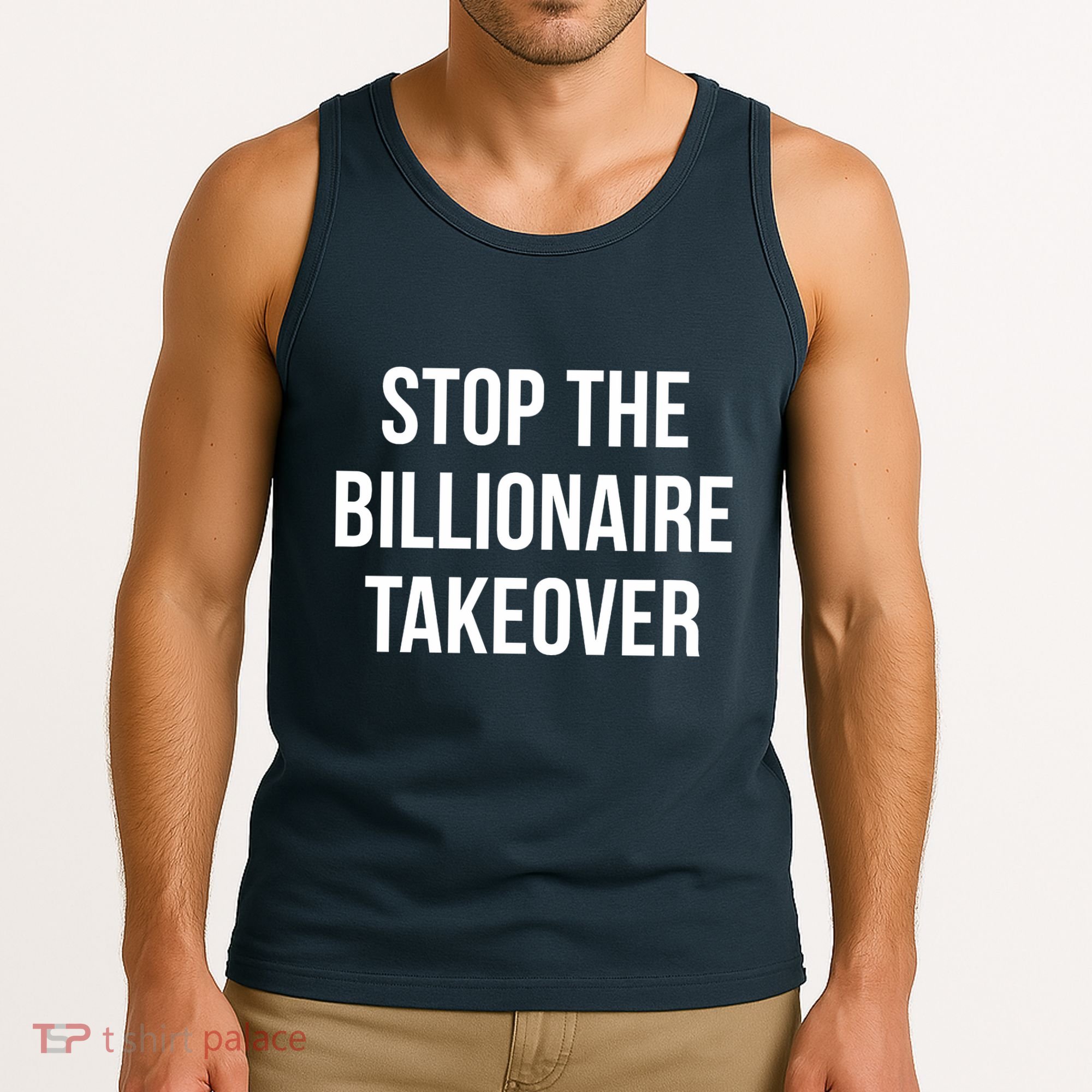 Stop The Billionaire Takeover Tank Top