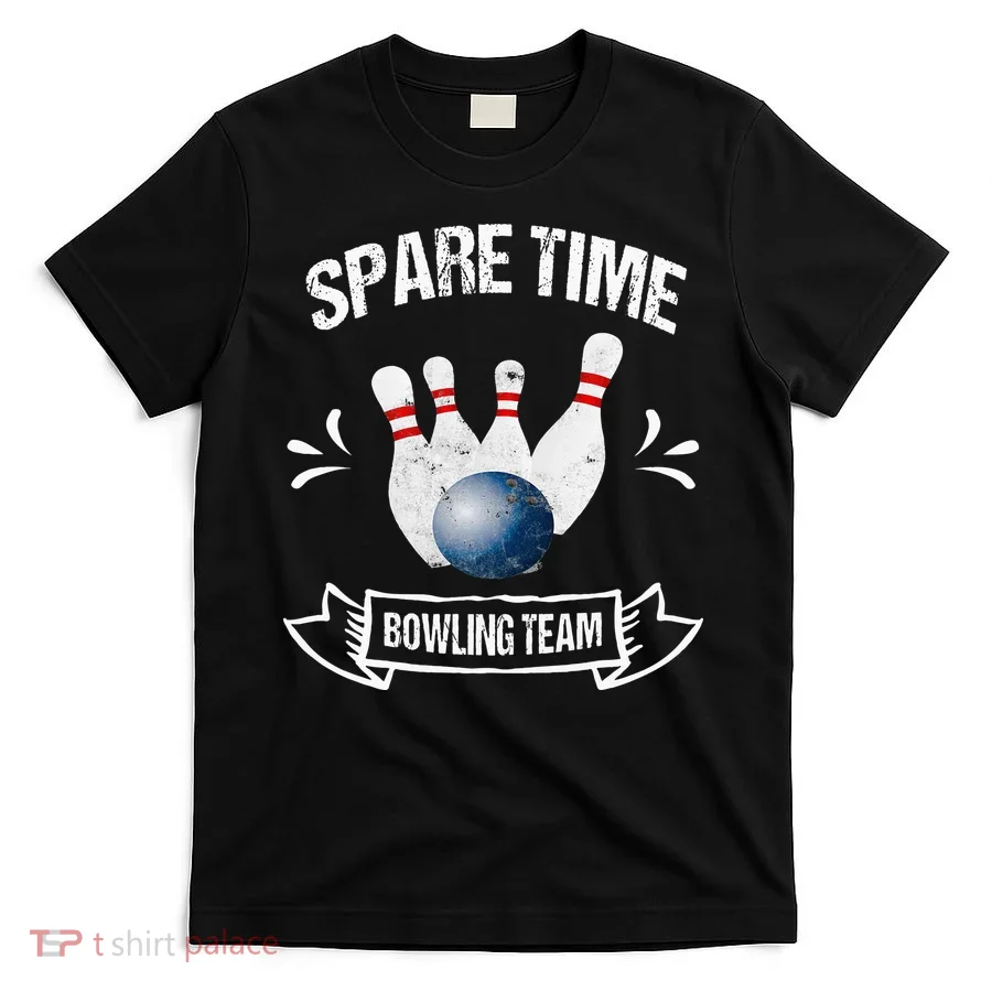 Spare Time Bowling Team Funny Bowling T-Shirt