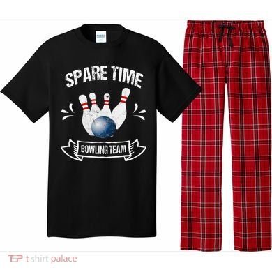 Spare Time Bowling Team Funny Bowling Pajama Set