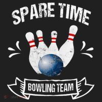 Spare Time Bowling Team Funny Bowling Tumbler thumb 3