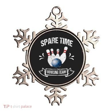 Spare Time Bowling Team Funny Bowling Ornament