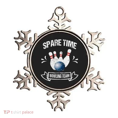 Spare Time Bowling Team Funny Bowling Ornament