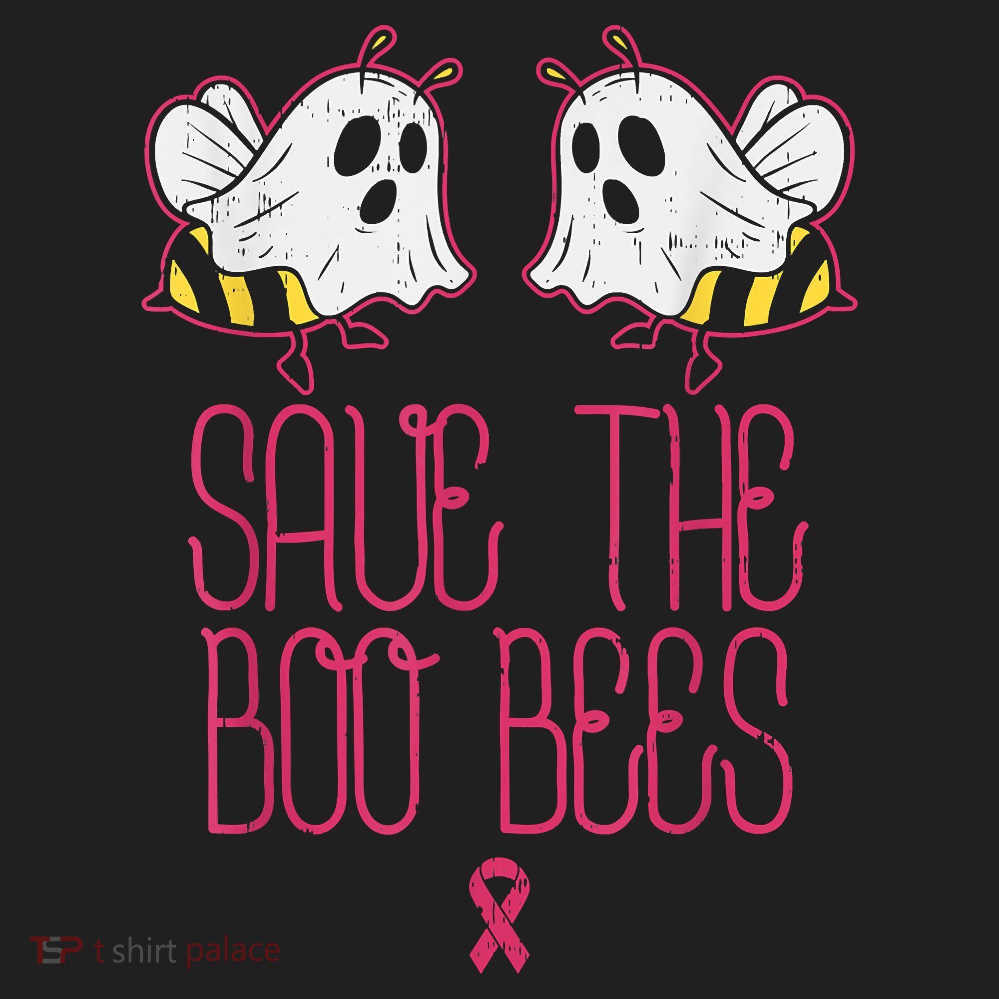 Save The Boobees Boo Bees Breast Cancer Halloween Beanie