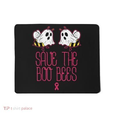 Save The Boobees Boo Bees Breast Cancer Halloween Mousepad