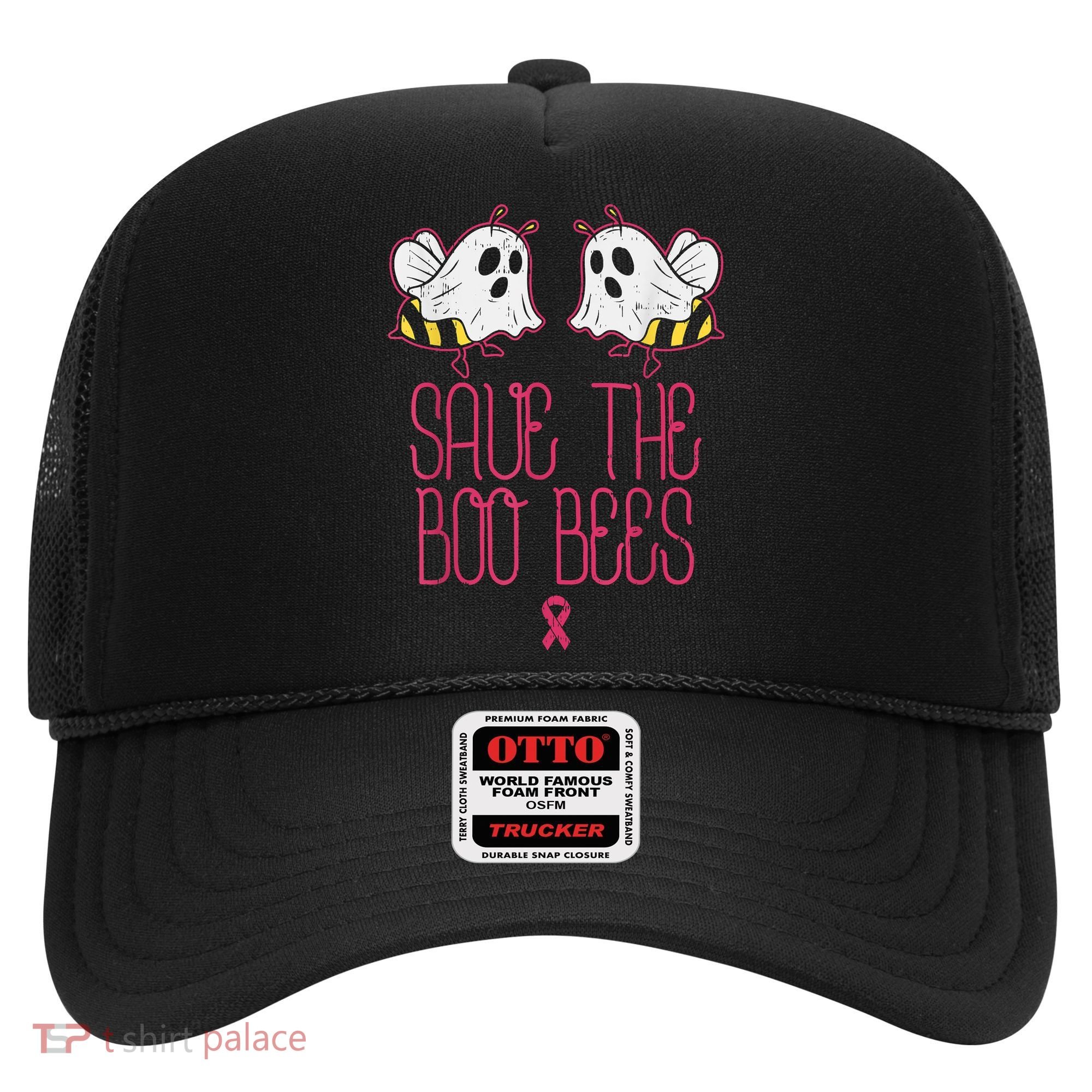 Save The Boobees Boo Bees Breast Cancer Halloween Hat