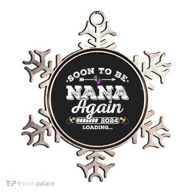 Soon To Be Nana Again 2024 Loading Pregnancy Announcement Ornament