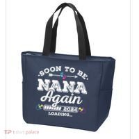 Soon To Be Nana Again 2024 Loading Pregnancy Announcement Tote Bag thumb 3