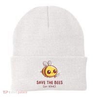 Save The Bees( Or Else) For Yellow Bees Funny Tee Beanie thumb 0