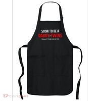 Soon To Be A Daddy Of Twins Expecting Father Apron thumb 0