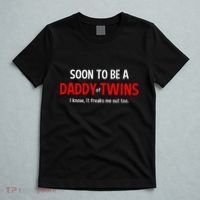 Soon To Be A Daddy Of Twins Expecting Father T-Shirt thumb 5