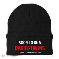 Soon To Be A Daddy Of Twins Expecting Father Beanie thumb 0