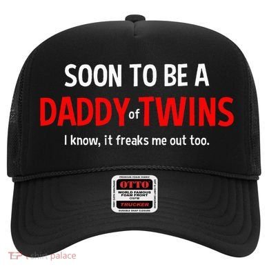 Soon To Be A Daddy Of Twins Expecting Father Hat