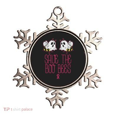 Save The Boobees Boo Bees Breast Cancer Halloween Ornament